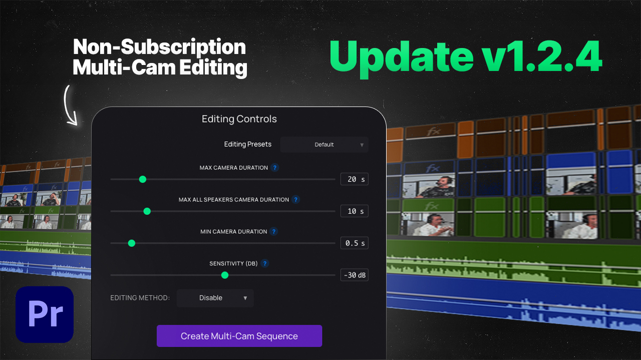 Wraith Multi-Cam Editor Update: v1.2.4